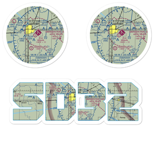 Braun Airport (SD32) VFR Sectional Sticker Pack