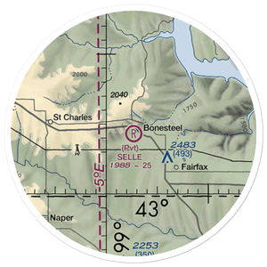 Selle Airport (SD30) VFR Sectional Sticker (20 mile)