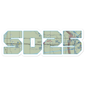Rappe Field (SD25) VFR Sectional Sticker