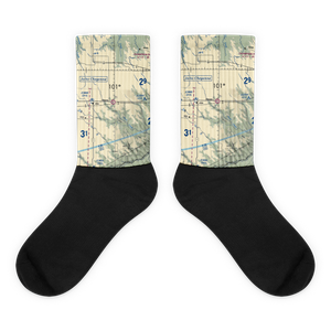 Hayes Emergency Airstrip (SD21) VFR Sectional Socks