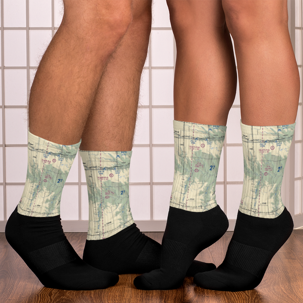Valburg Ranch Airport (SD14) VFR Sectional Socks 