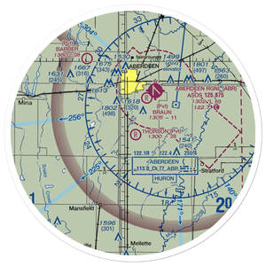 Thorson Airfield (SD05) VFR Sectional Sticker (30 mile)