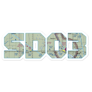 Calico Field (SD03) VFR Sectional Sticker