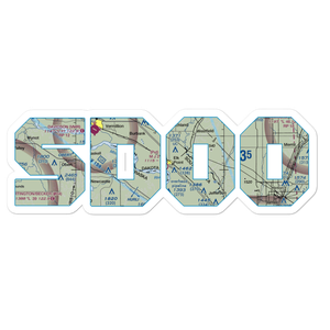 Mj Aviation Ii Airport (SD00) VFR Sectional Sticker