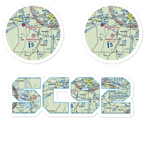 Rambos Field (SC92) VFR Sectional Sticker Pack
