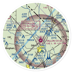 Price Airport (SC89) VFR Sectional Sticker (20 mile)