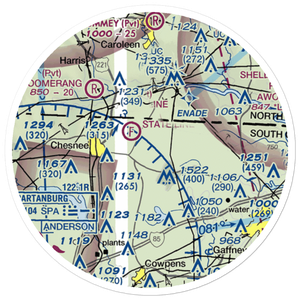 Turner Field (SC88) VFR Sectional Sticker (20 mile)