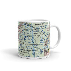 Oakhill Airpark (SC82) VFR Sectional  Mug