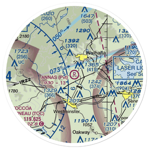 Anna's Airport (SC70) VFR Sectional Sticker (20 mile)