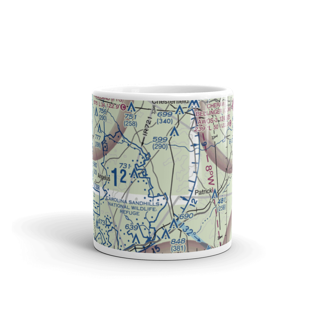 Wild Irish Rose Airport (SC61) VFR Sectional  Mug 