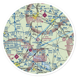 Thomason Airfield (SC56) VFR Sectional Sticker (30 mile)