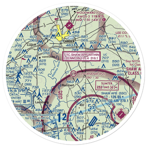 El Porvenir Airpark (SC44) VFR Sectional Sticker (30 mile)