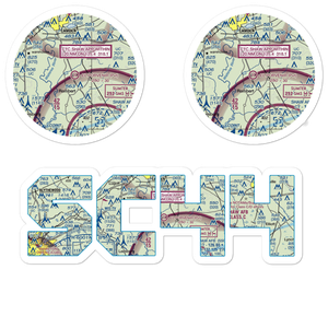 El Porvenir Airpark (SC44) VFR Sectional Sticker Pack