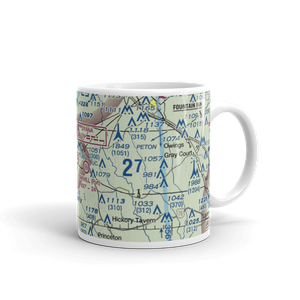 Moore's Field (SC43) VFR Sectional  Mug