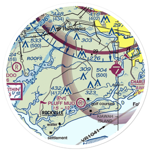 Hondarosa Airport (SC42) VFR Sectional Sticker (20 mile)
