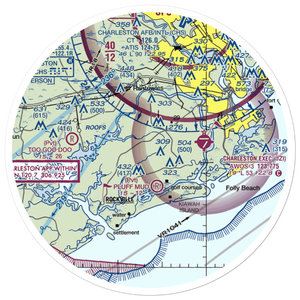 Hondarosa Airport (SC42) VFR Sectional Sticker (30 mile)