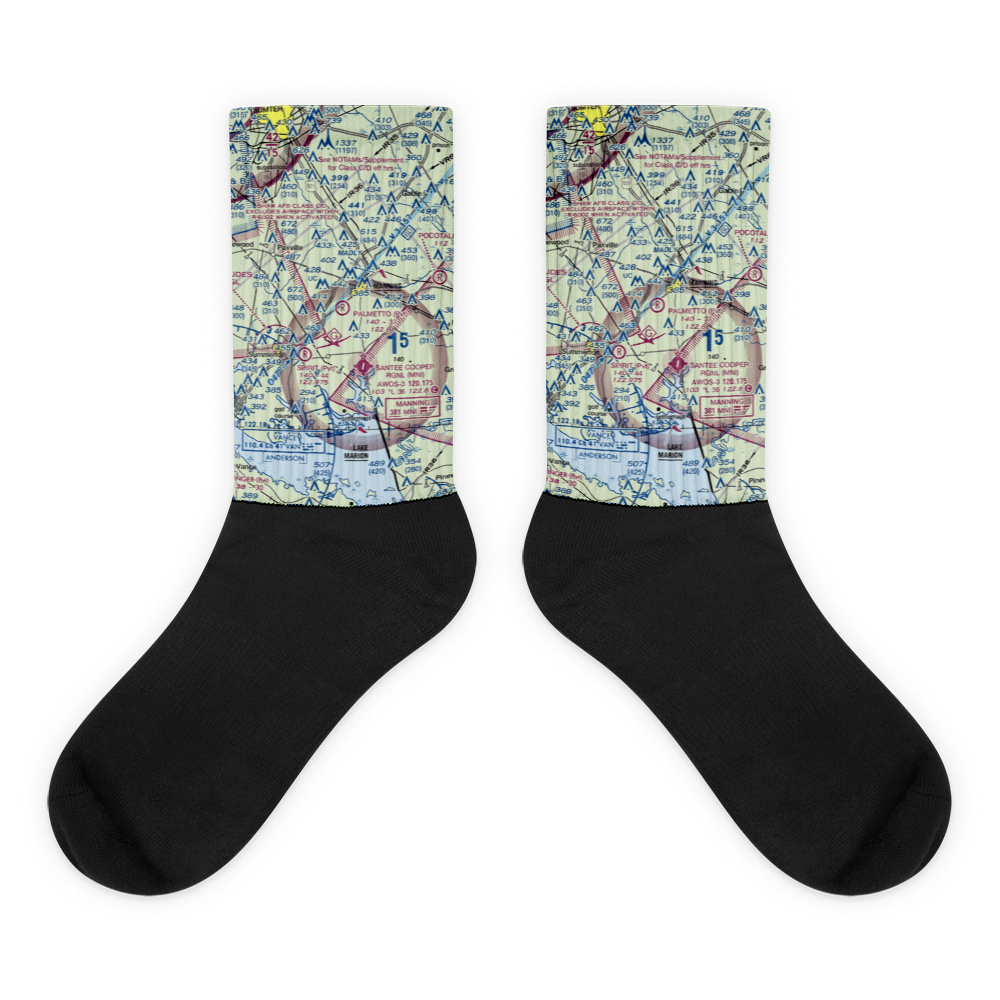 Palmetto Air Plantation Airport (SC41) VFR Sectional Socks 
