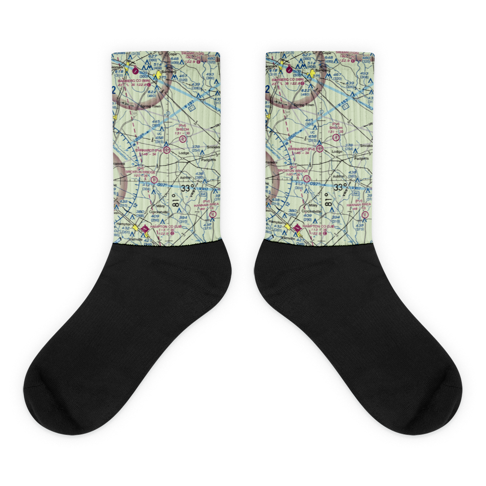 Ehrhardt Airport (SC35) VFR Sectional Socks 