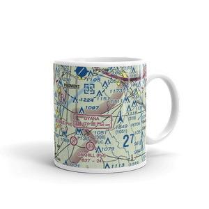 Sky Valley Airpark (SC32) VFR Sectional  Mug