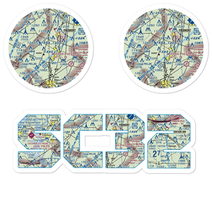 Sky Valley Airpark (SC32) VFR Sectional Sticker Pack