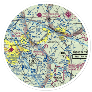 Harman Airport (SC20) VFR Sectional Sticker (30 mile)