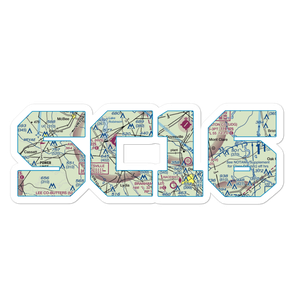Curry Airport (SC16) VFR Sectional Sticker