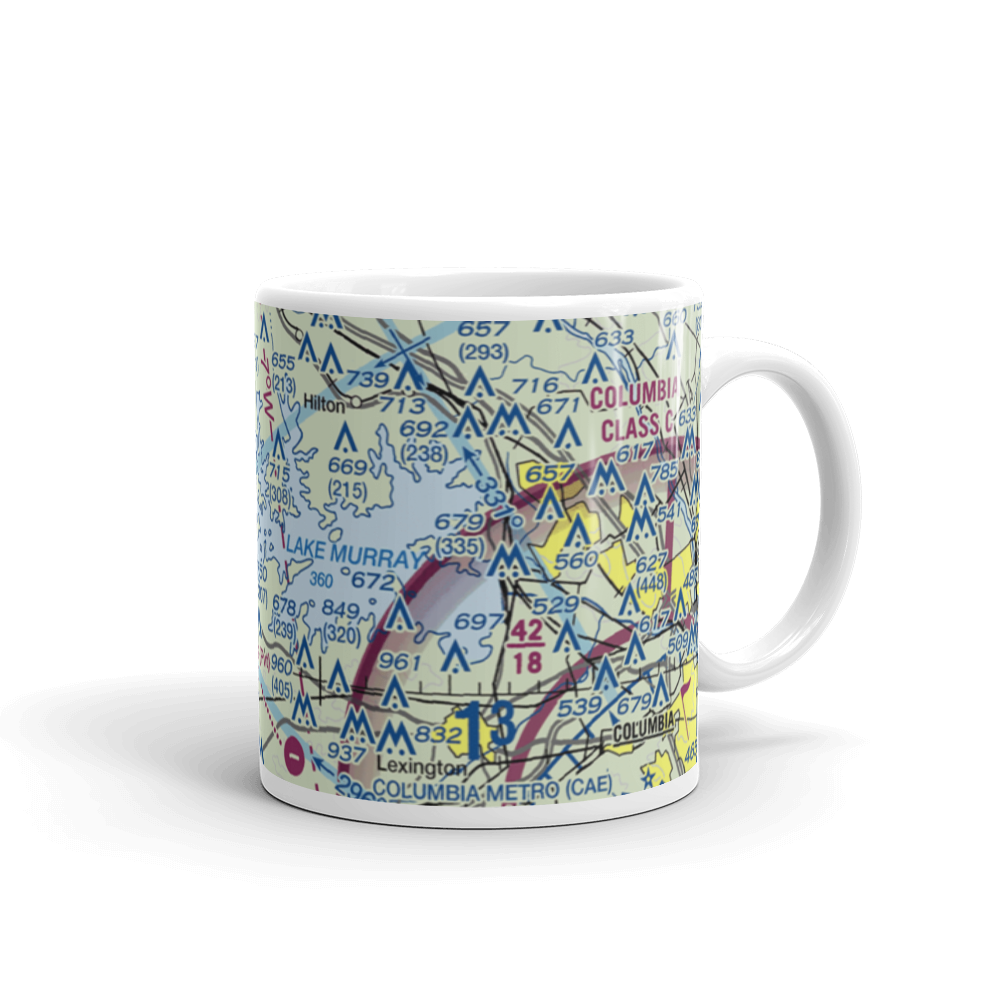 Shealy Airport (SC14) VFR Sectional  Mug 