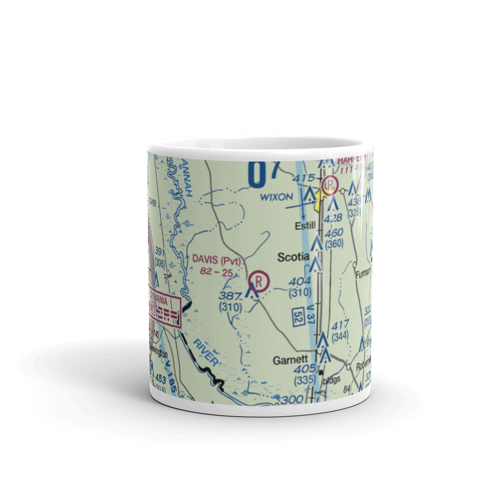 Davis Airport (SC12) VFR Sectional  Mug 