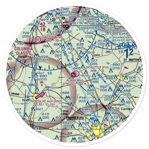 Alan's Airport (SC07) VFR Sectional Sticker (30 mile)