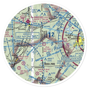 Riconn Airport (RI11) VFR Sectional Sticker (30 mile)