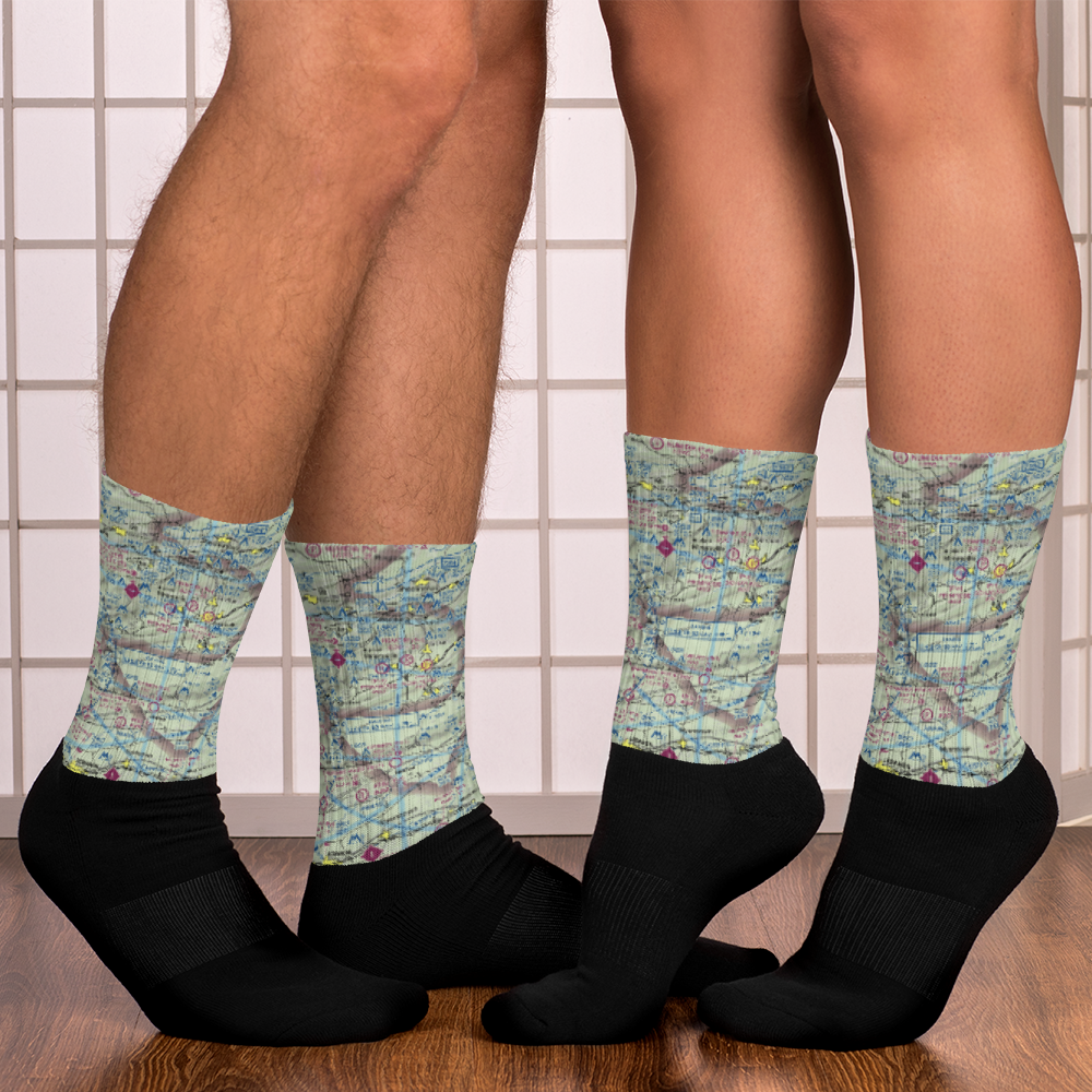 Cider Field (PS70) VFR Sectional Socks 