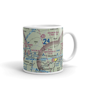 Parker-Cramer Airport (PS66) VFR Sectional  Mug