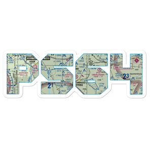 Morton's Airport (PS64) VFR Sectional Sticker