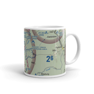 Tidioute Airport (PS61) VFR Sectional  Mug