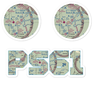 Tidioute Airport (PS61) VFR Sectional Sticker Pack
