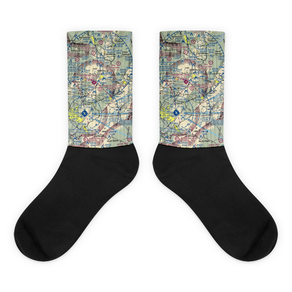 Hamilton Hill Airport (PS47) VFR Sectional Socks 