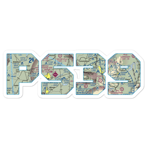 Downes Airport (PS39) VFR Sectional Sticker