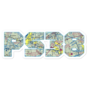 Bert's Airport (PS38) VFR Sectional Sticker