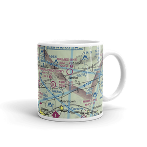 Dutch Country Egg Farms Airport (PS35) VFR Sectional  Mug