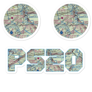 Fairview Farm Airfield (PS20) VFR Sectional Sticker Pack