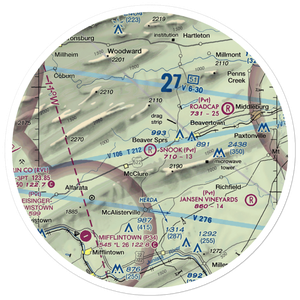 Snook Airport (PS06) VFR Sectional Sticker (30 mile)