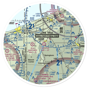 G & N Airport (PS05) VFR Sectional Sticker (30 mile)