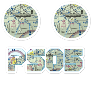 G & N Airport (PS05) VFR Sectional Sticker Pack