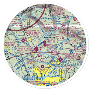 Elephant Path Airport (PS03) VFR Sectional Sticker (30 mile)