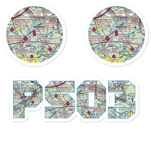 Elephant Path Airport (PS03) VFR Sectional Sticker Pack