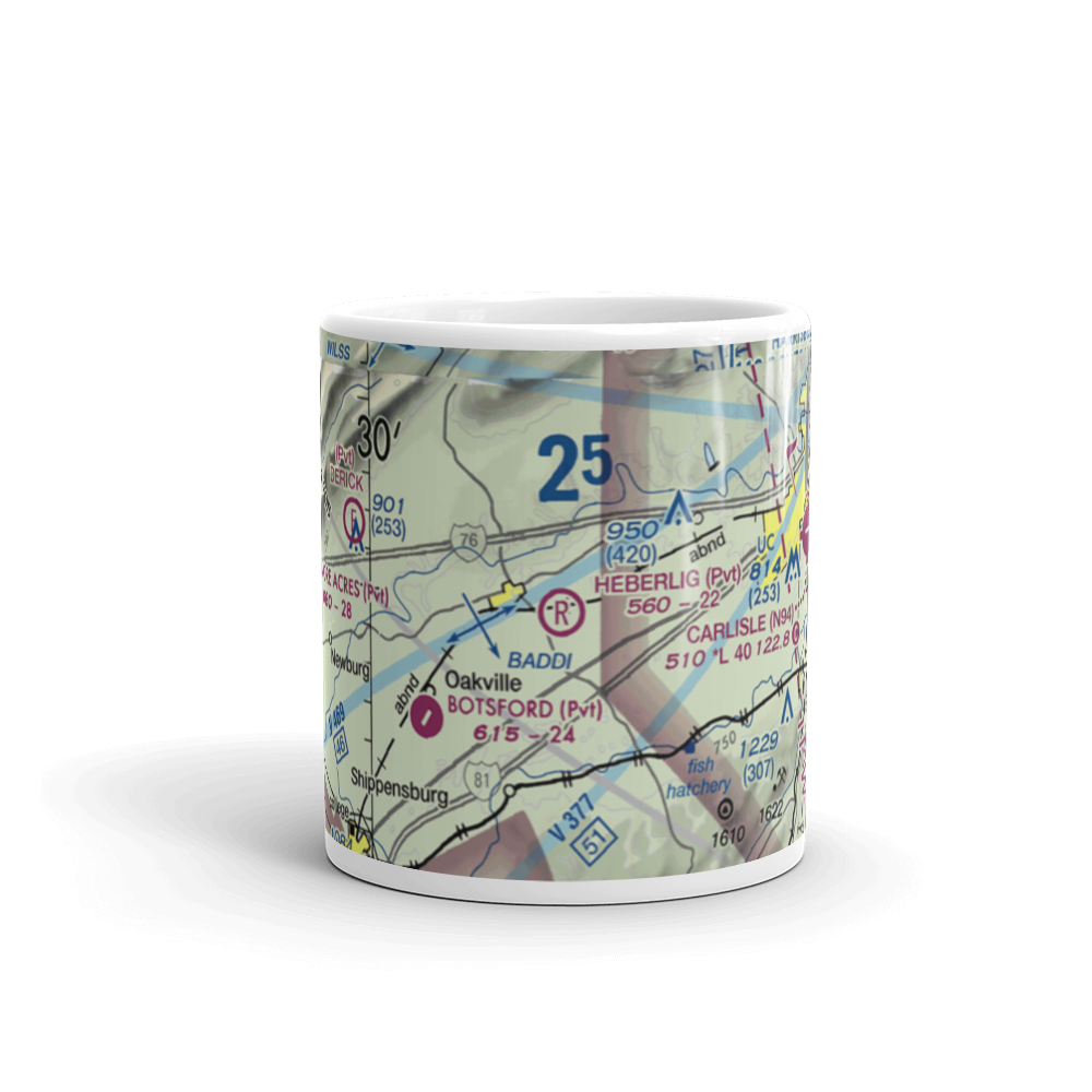 Heberlig Airport (PS02) VFR Sectional  Mug 