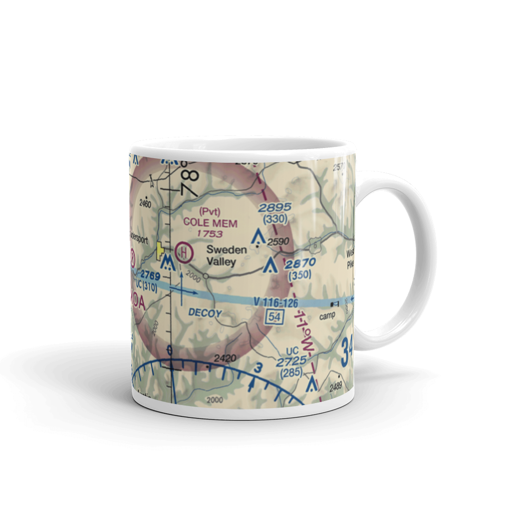 Ranch-Aero Airport (PN90) VFR Sectional  Mug 