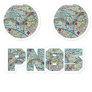 Brandon Airport (PN85) VFR Sectional Sticker Pack