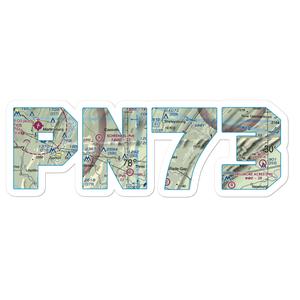 Beers Farm Airport (PN73) VFR Sectional Sticker