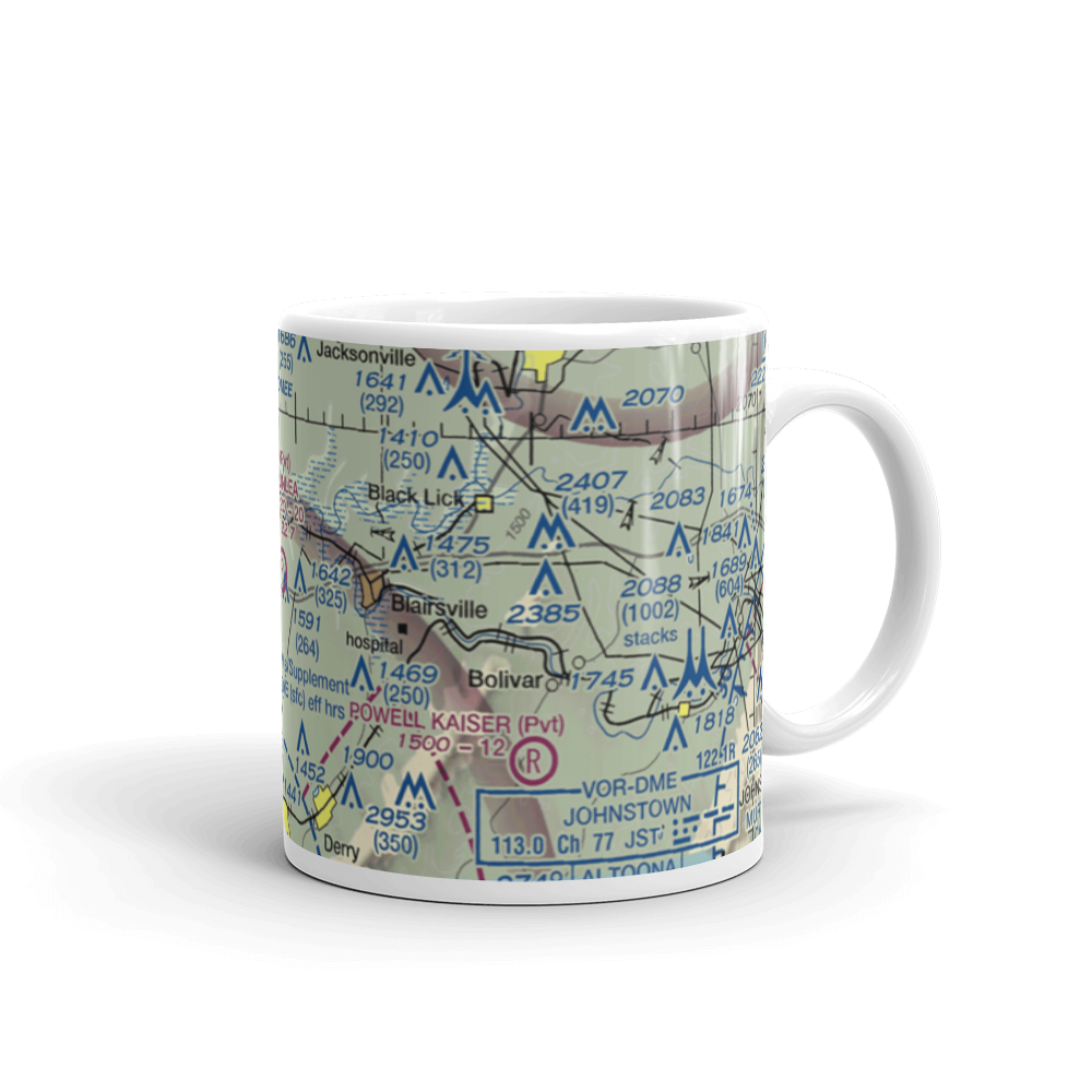 Dunlea Airpark (PN66) VFR Sectional  Mug 